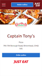 Mobile Screenshot of captaintonys.co.uk